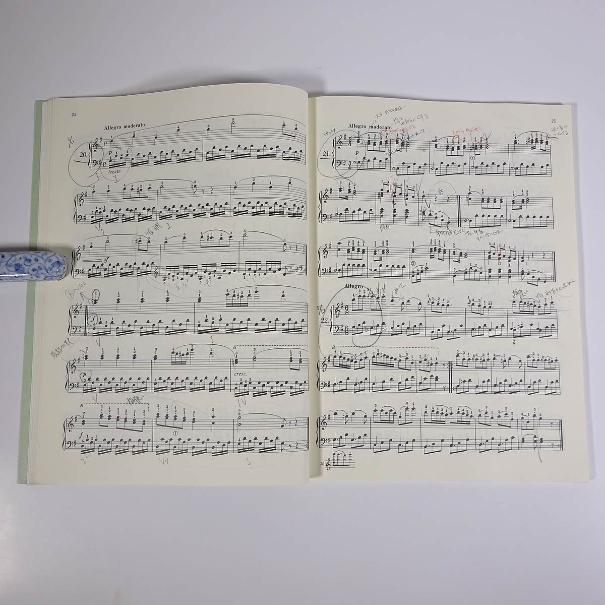 ツェルニー110番 練習曲 楽譜