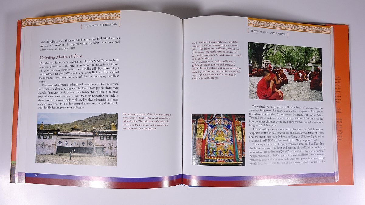 【英語洋書】 In Quest of the Buddha ブッダを求めて A Journey on The Silk Road シルクロードの旅 2009 大型本 仏教 仏像_画像9
