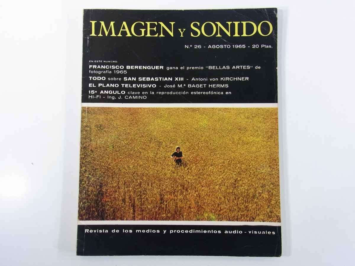 【スペイン語雑誌】 IMAGEN Y SONIDO 画像と音 No.26 1965/8 雑誌 洋書 AV機器 カメラ ビデオ オーディオ レコード 映画 演劇 音楽 ほか_画像1