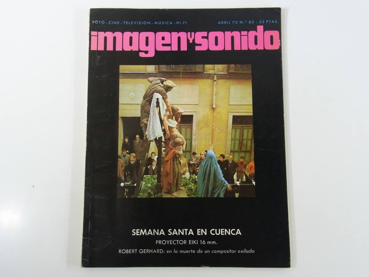 【スペイン語雑誌】 IMAGEN Y SONIDO 画像と音 No.82 1970/4 雑誌 洋書 AV機器 カメラ ビデオ オーディオ レコード 映画 演劇 音楽 ほか_画像1