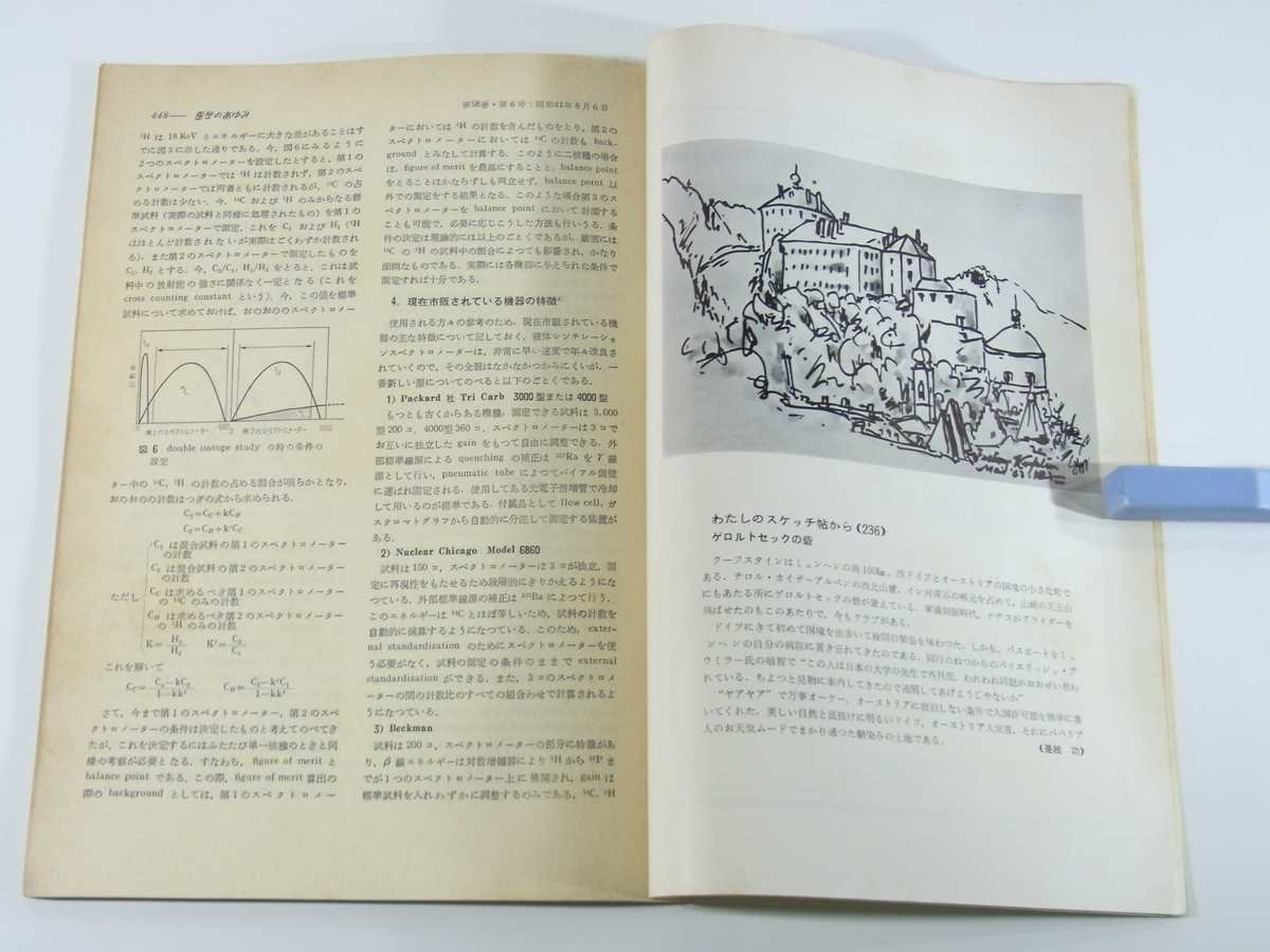 週刊 医学のあゆみ 通巻578号 1966/8/6 医師薬出版株式会社 先天性風疹症候群 発癌の生物物理学的考察 栄養とAging 鳥脚病(黒脚病) ほか_画像8