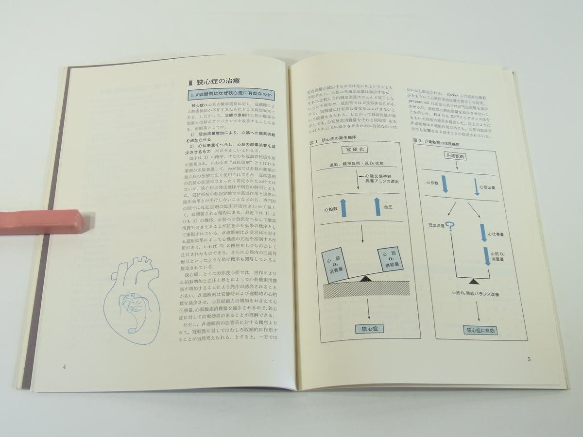 β遮断剤の使い方 とくに狭心症、不整脈 前田如矢 吉富製薬 1975 ベータ遮断薬 心臓と交感神経受容体 一般的注意 禁忌 医学 医療 病院_画像7