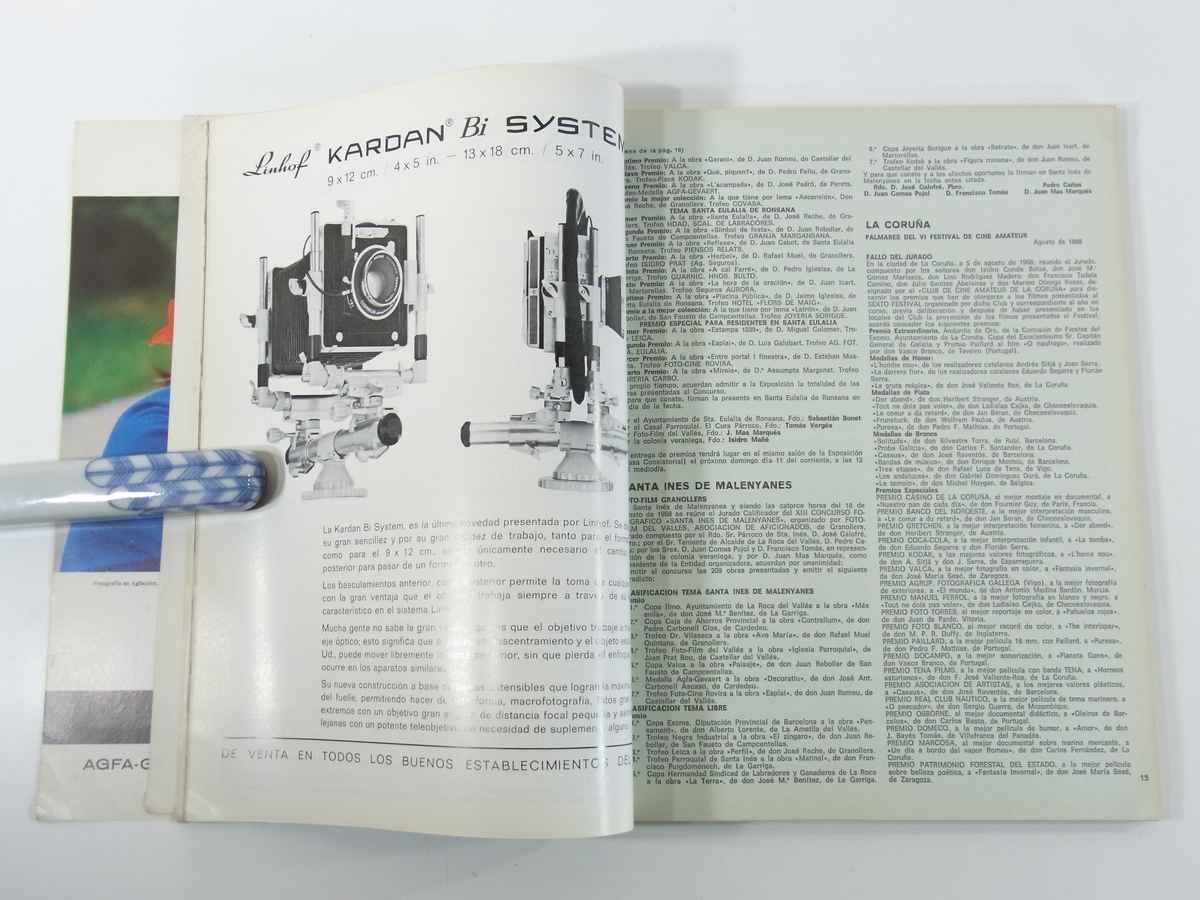 【スペイン語雑誌】 IMAGEN Y SONIDO 画像と音 No.64 1968/10 雑誌 洋書 AV機器 カメラ ビデオ オーディオ レコード 映画 演劇 音楽 ほか_画像8