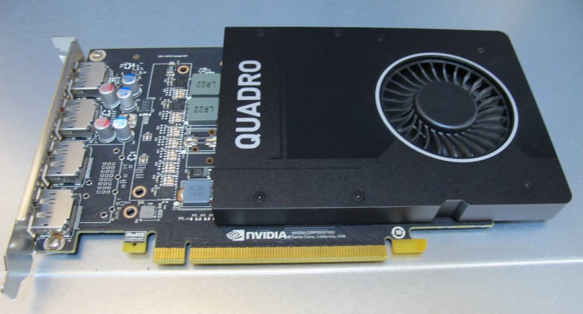 おしゃれ人気 PCパーツ 動作確認済み NVIDIA Quadro NVIDIA P2000