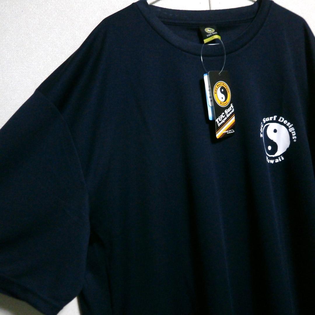 T&Cタウカン新品5L紺tシャツ吸水速乾メンズ大きいサイズ5Lタウン