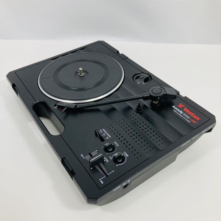 Vestax ベスタクス ポータブルターンテーブル handytrax USB レコード