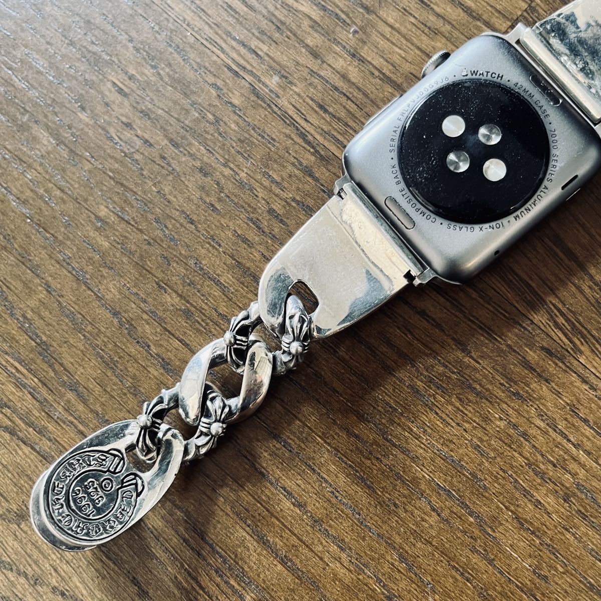 シルバー925 アップルウォッチ用バンド リリー ファンシー ベルト