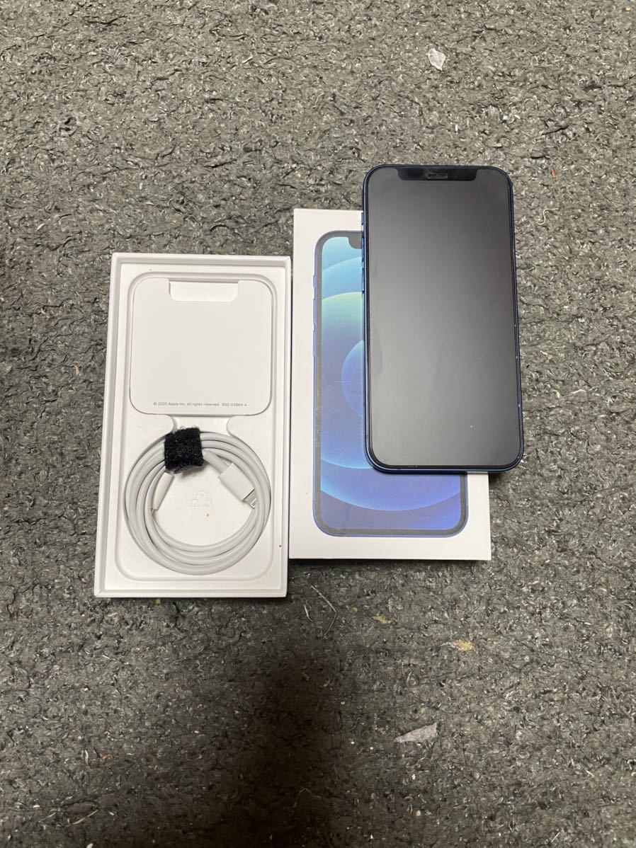 apple版 iPhone 12 mini 128GB SIMフリー ブルー | bergosafety.com.br