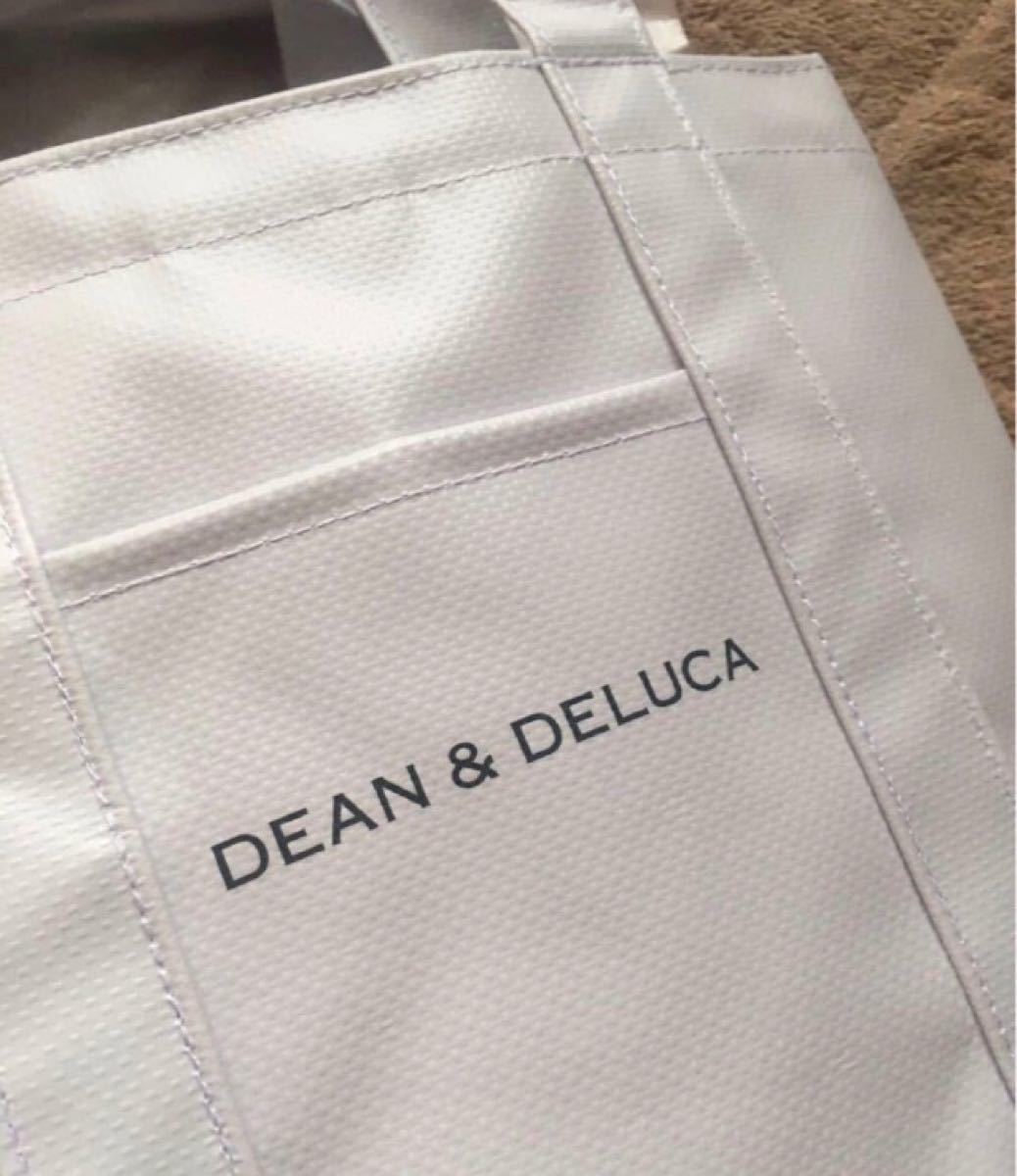 DEAN&DELUCA 新品 マーケットトートバッグ 完売品 ホワイト Sサイズ 正規品 ディーンアンドデルーカ