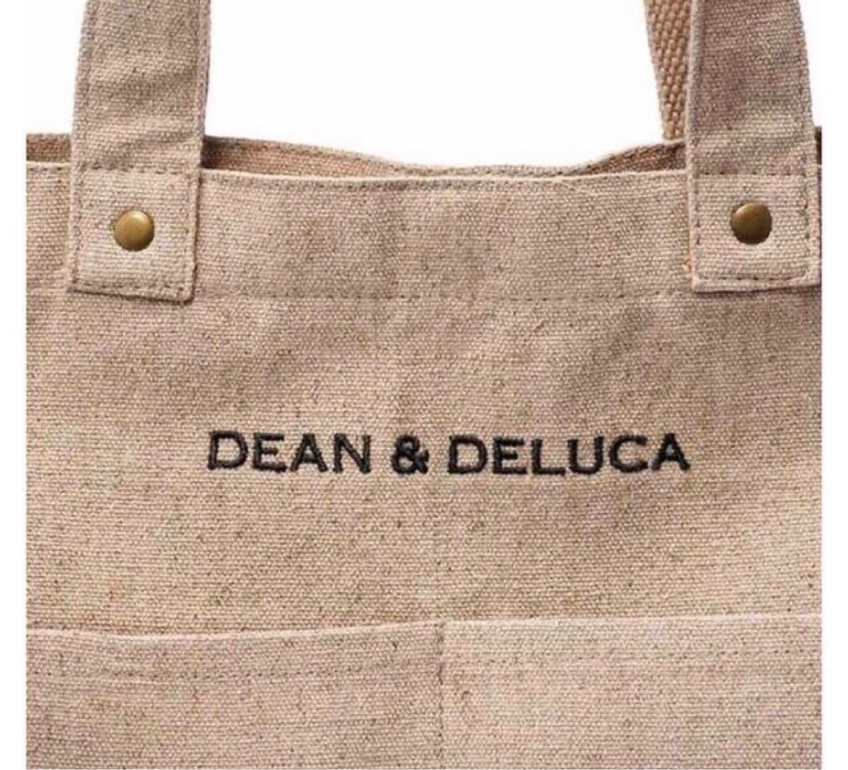 【1セットのみ】完売品 新品 2点セット DEAN&DELUCA リネンマーケットトートバッグ  Sサイズ & Lサイズ 