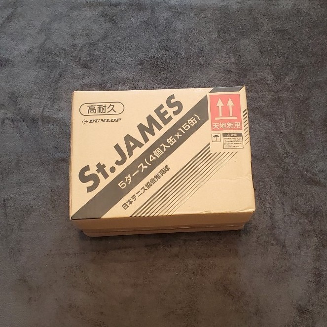 St.JAMES(セントジェームス)(15缶/60球) テニスボール | omegatravel