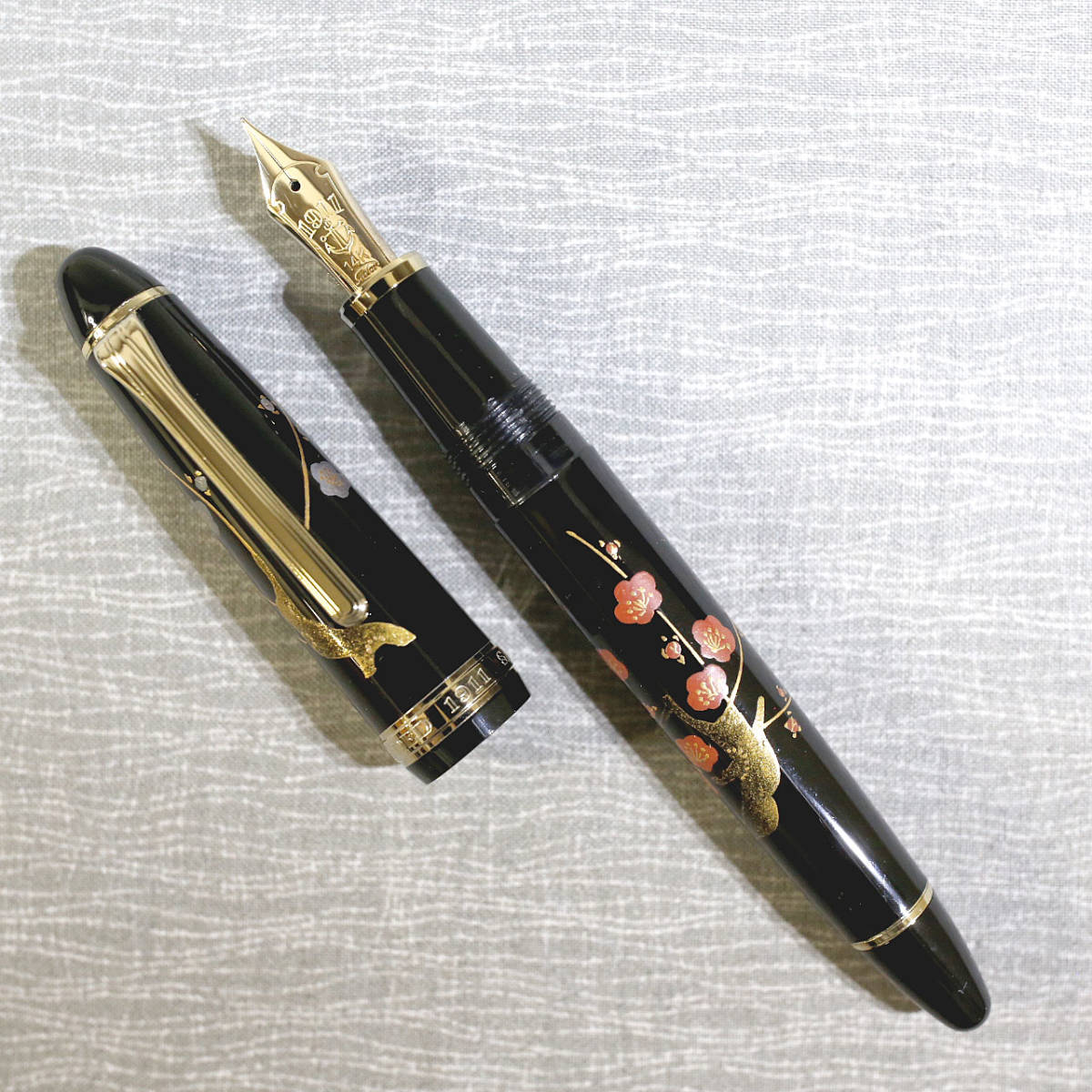 未使用品 送料込み】セーラー 万年筆 蒔絵 香仙 14K | smsgolubovci.me