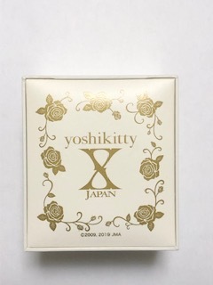 yoshikitty(yo type tea )X JAPAN10 anniversary commemoration clock * diamond 1 stone attaching ( unused )( free shipping )