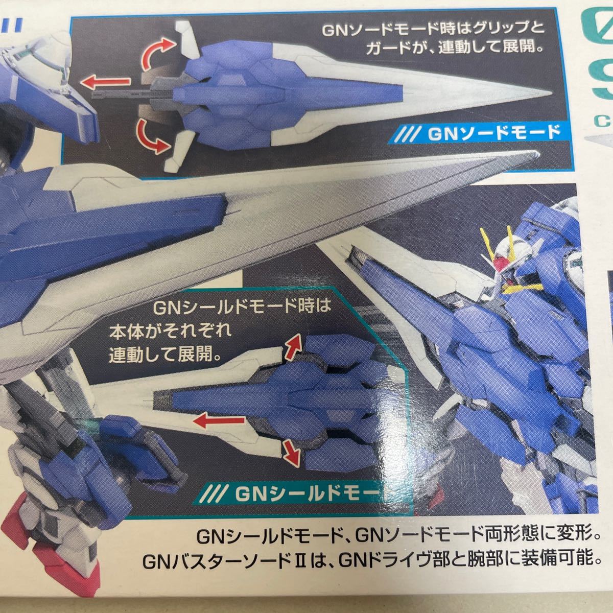 GN-0000/7S ダブルオーガンダム セブンソード/G (1/100スケール MG ガンダム00 機動戦士ガンダム00)