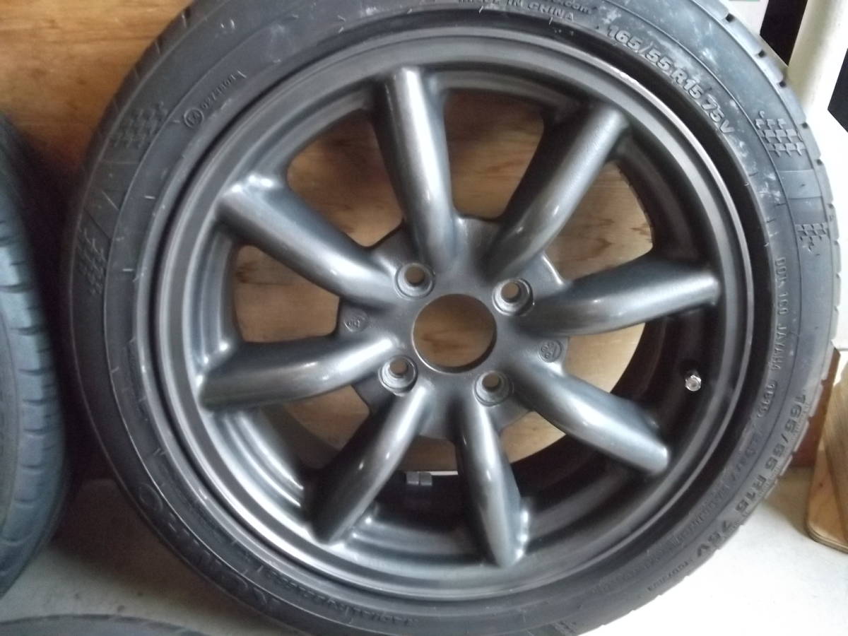 レアサイズワタナベwatanabeマグネシウムMg-15インチOFF+38-5J-PCD100