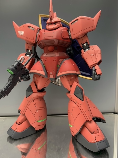 MG シャア専用ゲルググ ver2.0 全塗装品 塗装済み完成品 MSS