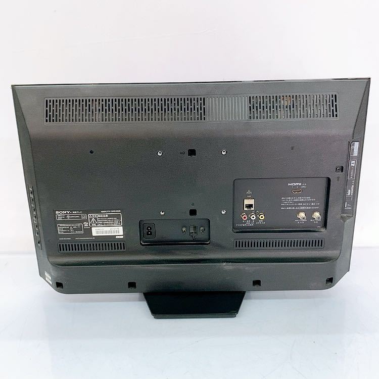  AS74 SONY ソニー 液晶テレビ KJ-24W450E 24型 2018年製 B-CASカード付き リモコンなし 中古 現状品_画像2