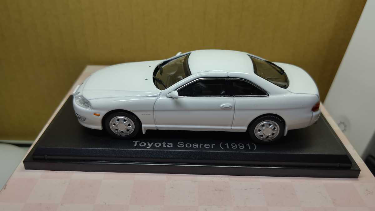 100円スタート　　Toyota　Soarer 1991 トヨタ　ソアラ　　スケール　1/43 国産名車コレクション_画像3