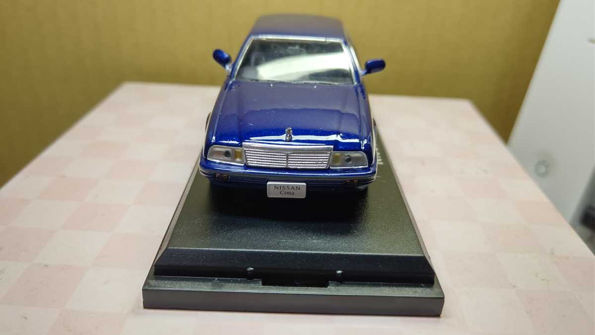 100円スタート Nissan　Cima 1988 日産シーマ　スケール　1/43 国産名車コレクション_画像9