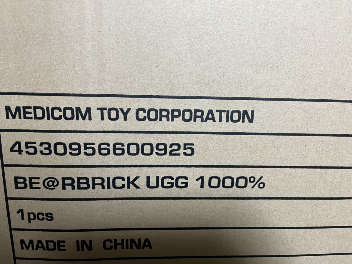 MEDICOMTOY BE@RBRICK UGG R 2022 1000% 22SS-I atmos UGG Bearbrick meti com игрушка 1000pa- цент a Tomos новый товар нераспечатанный бесплатная доставка 