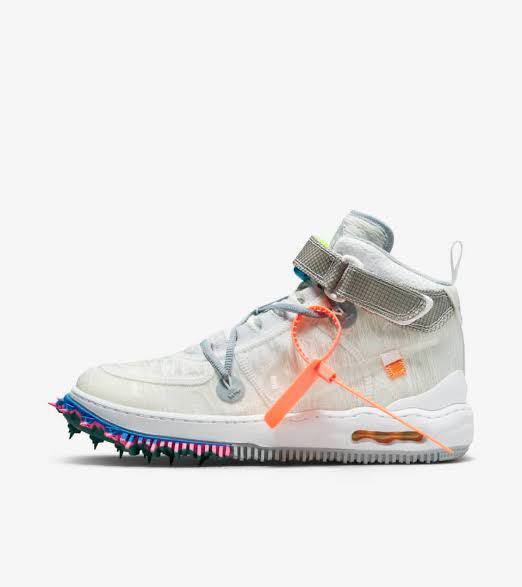 28.5cm NIKE OFF-WHITE AIR FORCE 1 MID ナイキ オフホワイト エアフォース1 ミッド 白 ホワイト 新品 未使用 送料 無料