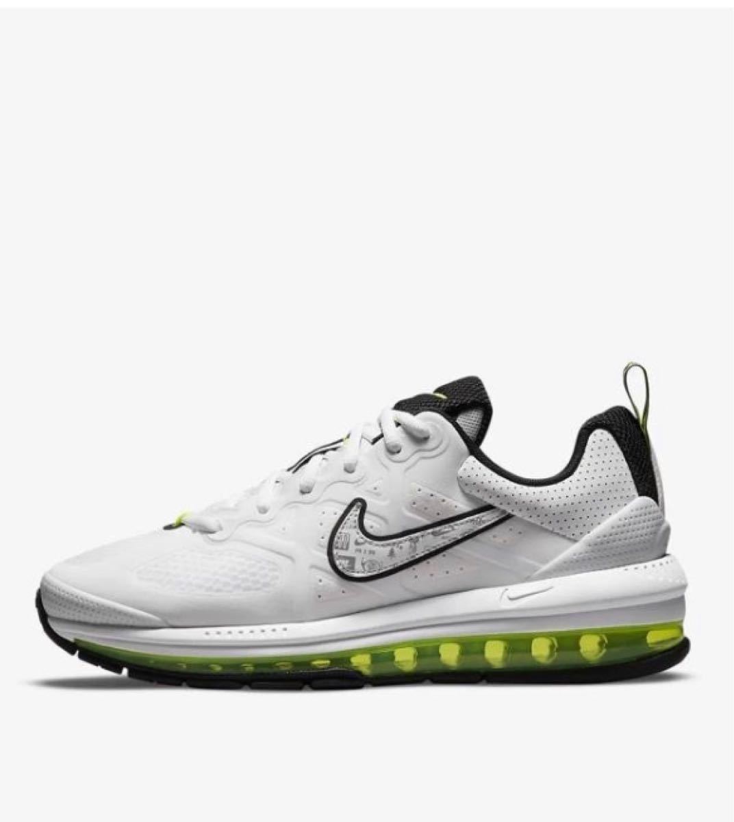 新品未使用 ナイキ NIKE エアマックスゲノム メンズ スニーカ ホワイト