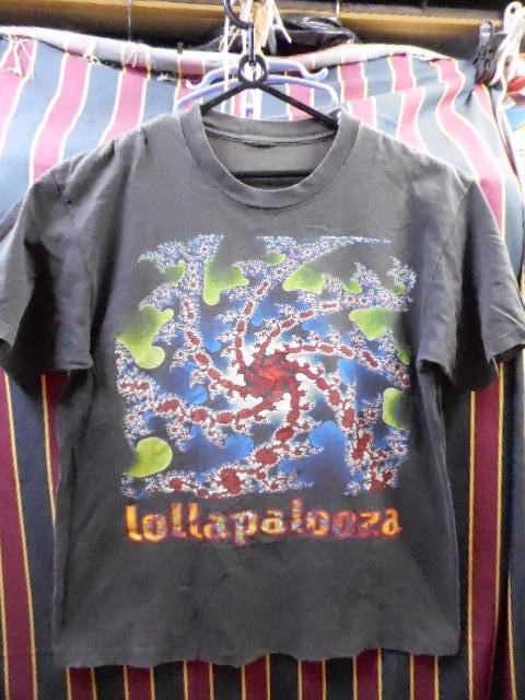 ヴィンテージ lollapalooza 93年 Tシャツ XL～位 バンドT ツアーT ロラパルーザ フェス 当時物 GIANT 