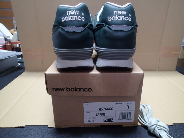 New Balance M576GGG D 26.5cm GREEN _画像9