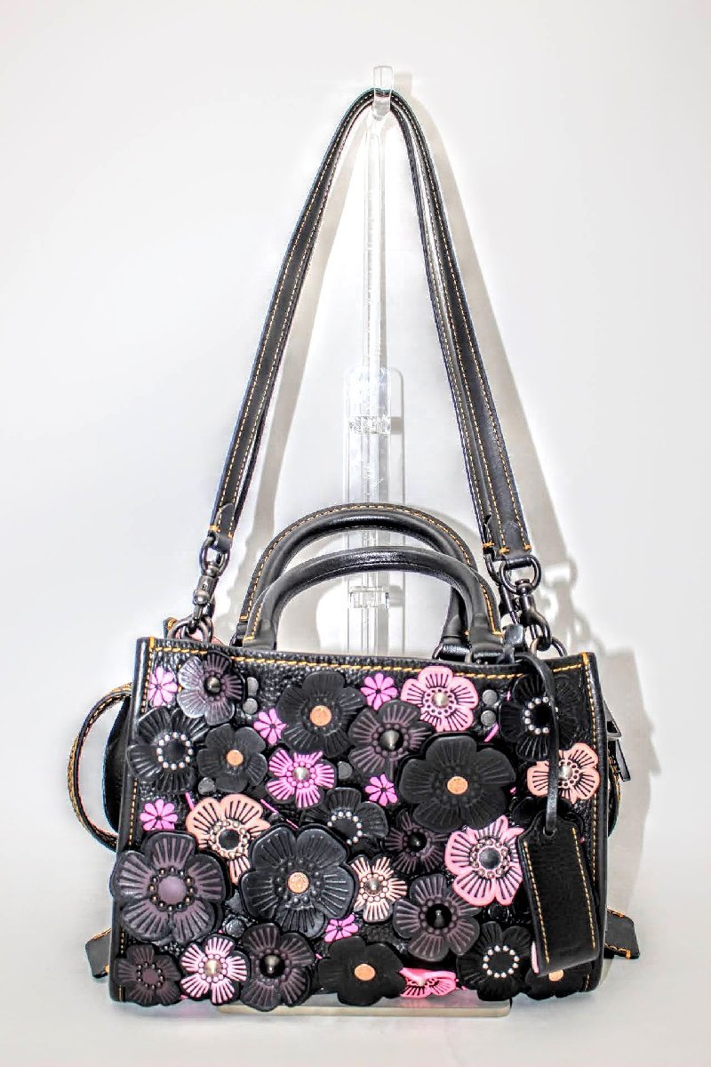No.3535 コーチ(COACH)ローグ(Rogue)25 ペブル レザーウィズティー