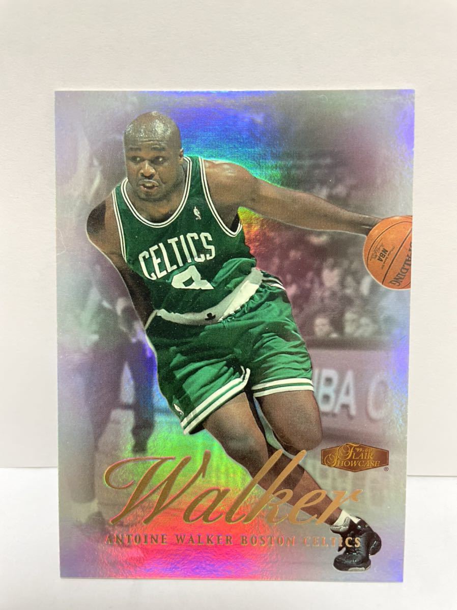 NBAカード　アントワン・ウォーカー　ANTOINE WALKER ‘99-‘00 FLAIR SHOWCASE FLEER 【セルティックス時代】_画像2