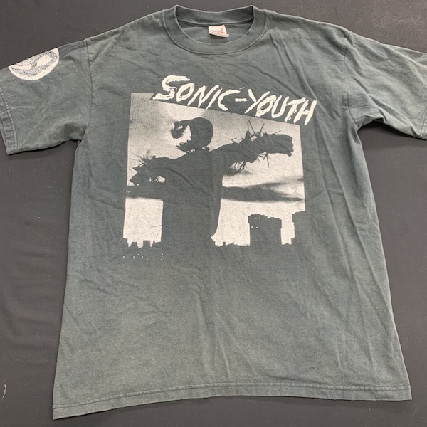 SONIC YOUTH T-shirt 90s USA Vintage Sonic Youth BAD MOON RISING HOLE Dinosaur JR Butthole Surfers NIRVANA MADONNA