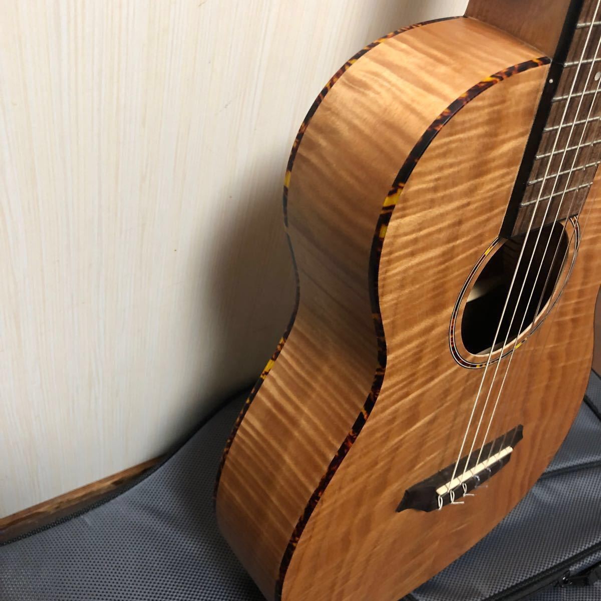 Cordoba Mini FMH フレイムマホガニーミニギタートラベルギタレレクラシックガット弦ギグケース付き