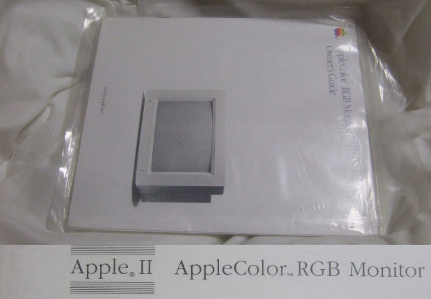 AppleColor RGB Monitor Owner's Guide。_画像1