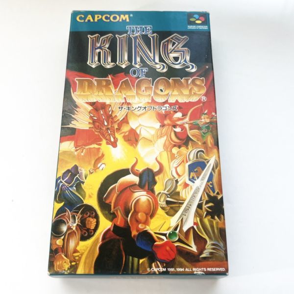 超格安一点 SFC スーパーファミコンソフト ザ キング オブ ドラゴンズ