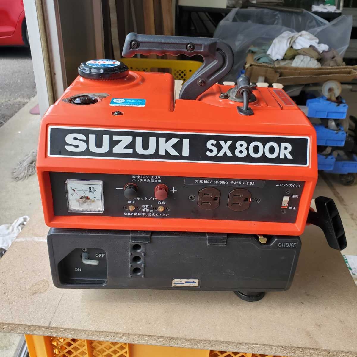 スズキ ポータブル発電機 SX800R エンジン発電機 発電機 SUZUKI