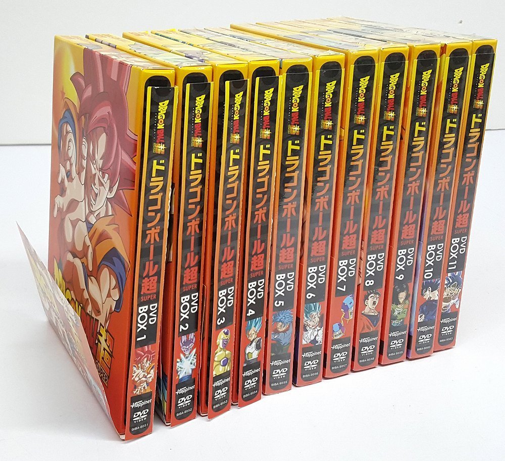 ☆【】ドラゴンボール超 DVD BOX 1～11巻 全11巻 セット 形式: DVD【80