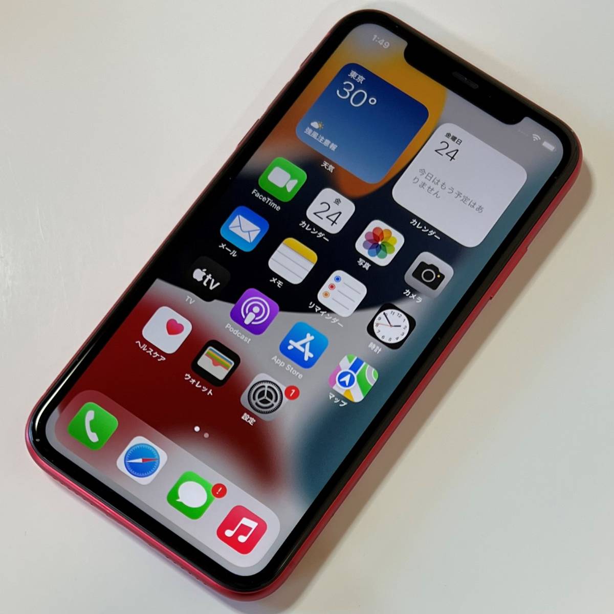 SIMフリー iPhone 11 (PRODUCT)RED Special Edition 64GB MWLV2J/A