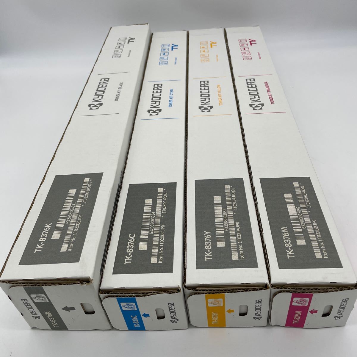 KYOCERA 京セラ TK-8376 4色 トナー 未開封 TASKalfa 2554ci/3554ci 用