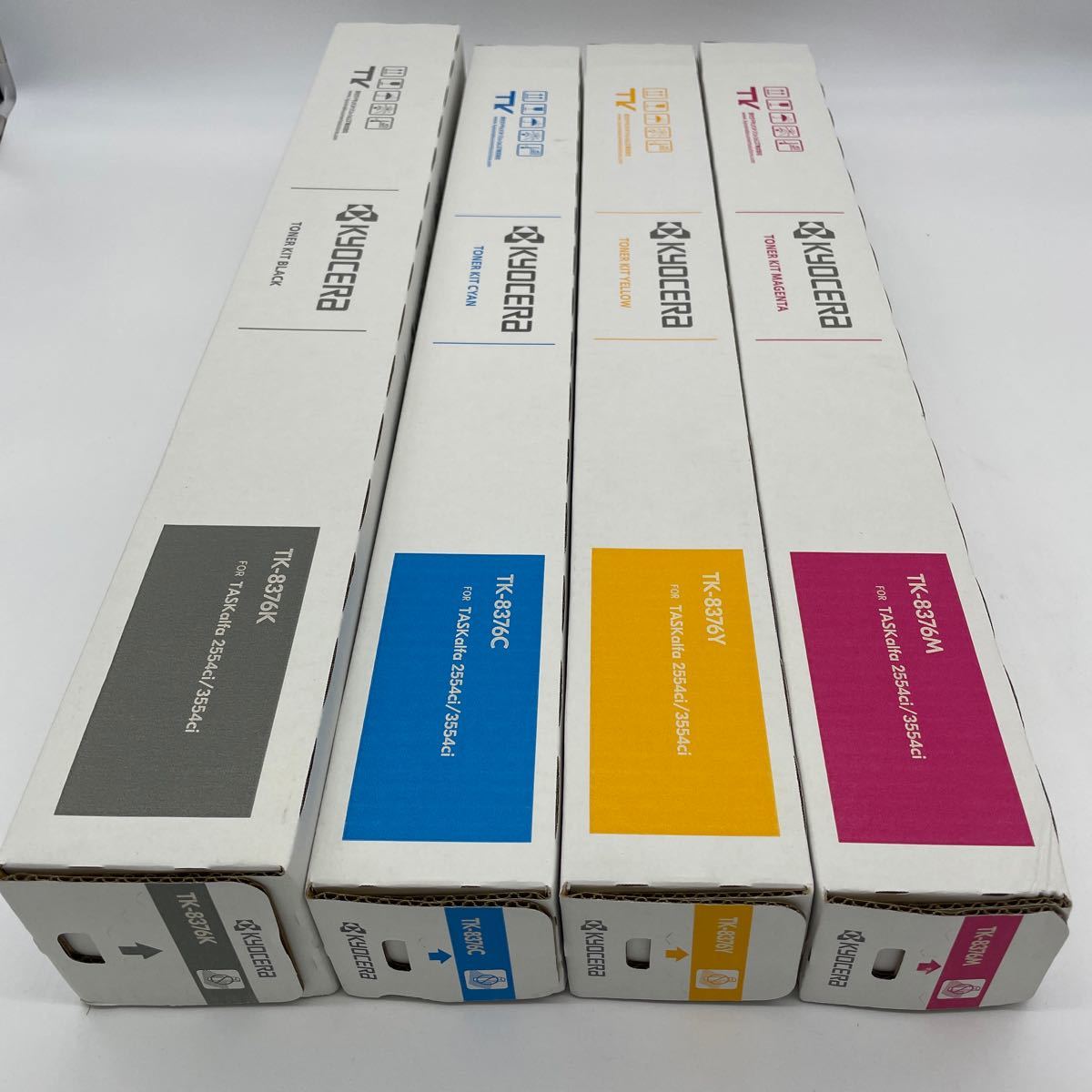 KYOCERA 京セラ TK-8376 4色 トナー 未開封 TASKalfa 2554ci/3554ci 用
