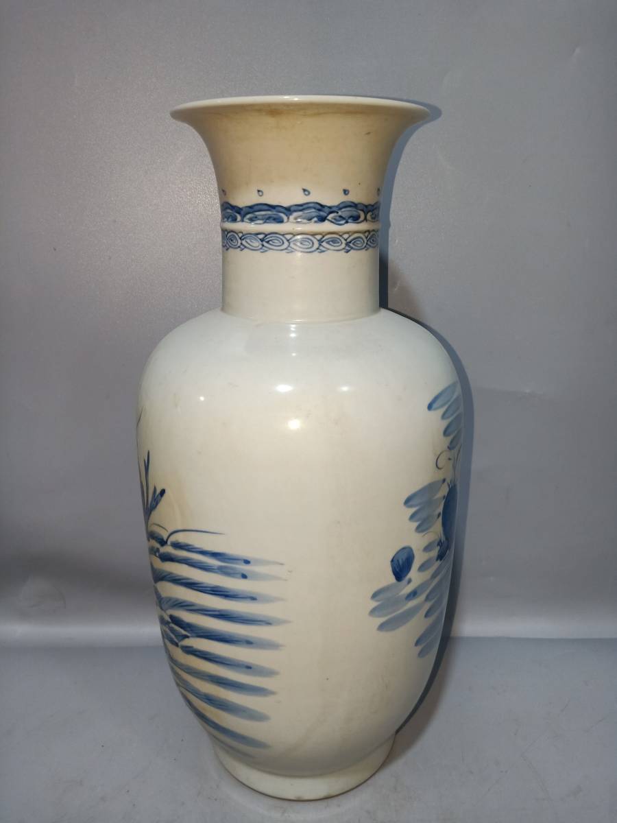 典藏*陶瓷器*清代八仙過海瓶】花瓶花器極美品中国時代美術兩點同出