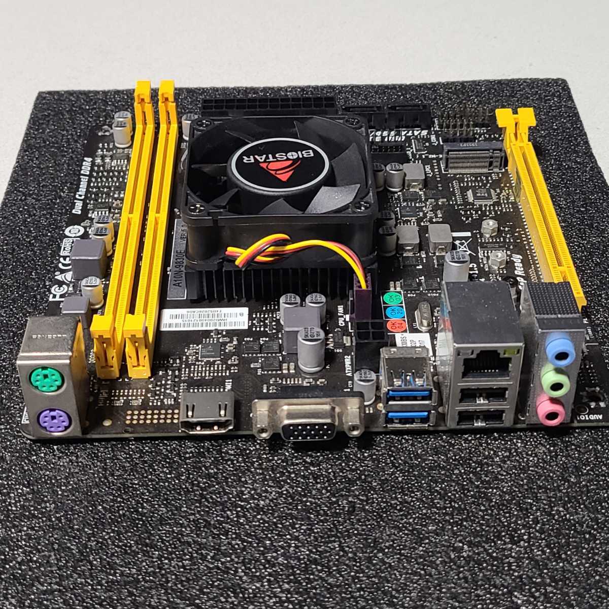 BIOSTAR A10N-9830E CPU搭載オンボード FX-9830P Radeon R7 APU BIOSTAR A10N-9830E CPU搭載オンボード FX-9830P Radeon R7 APU