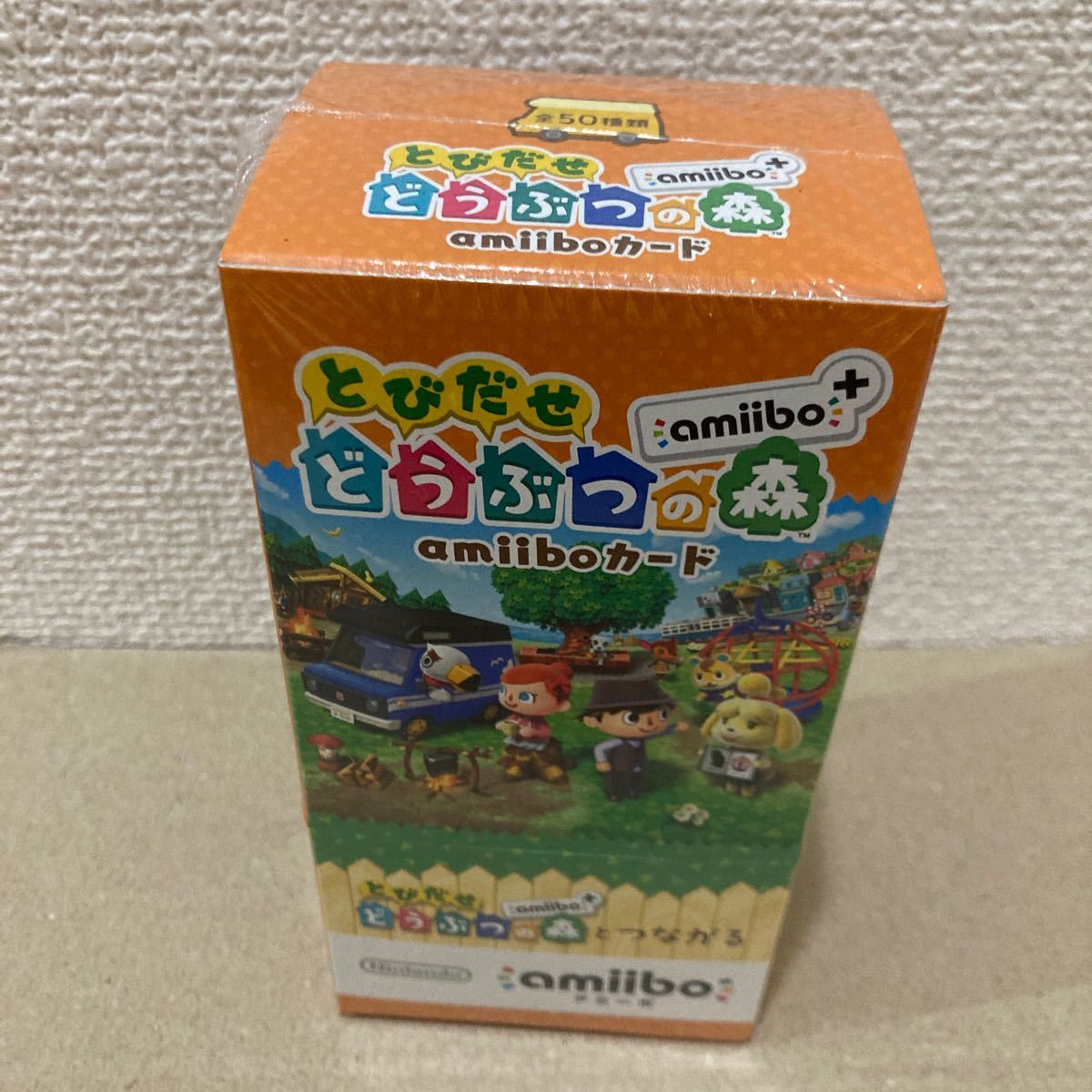 とびだせどうぶつの森 amiiboカード 2箱シュリンク付き とびだせどうぶつの森amiiboカード2箱シュリンク付き