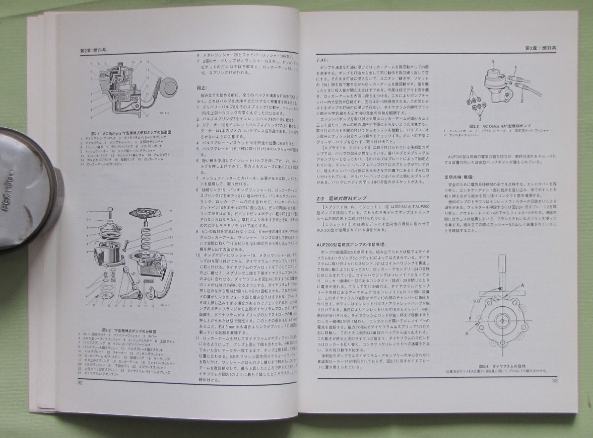 スプライト&ミジェット(1958-1980)ワークショップマニュアル日本語