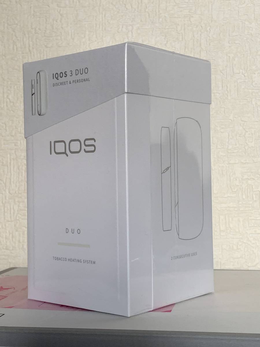 IQOS 3 デュオ キット ホワイト 新品 未開封-