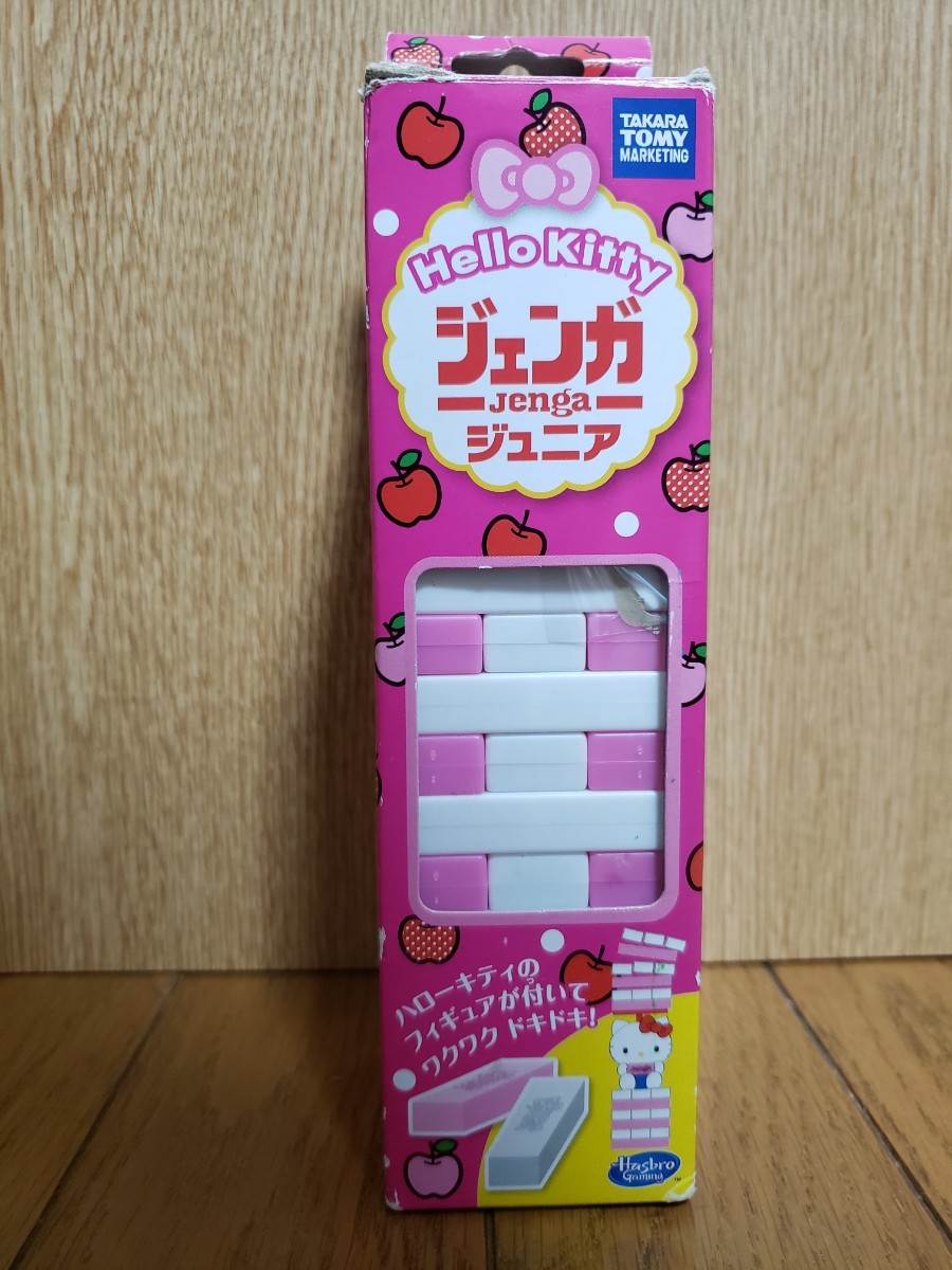 ハローキティ ジェンガジュニア HELLO KITTY タカラトミー ハローキティ ジェンガジュニア HELLO KITTY タカラトミー