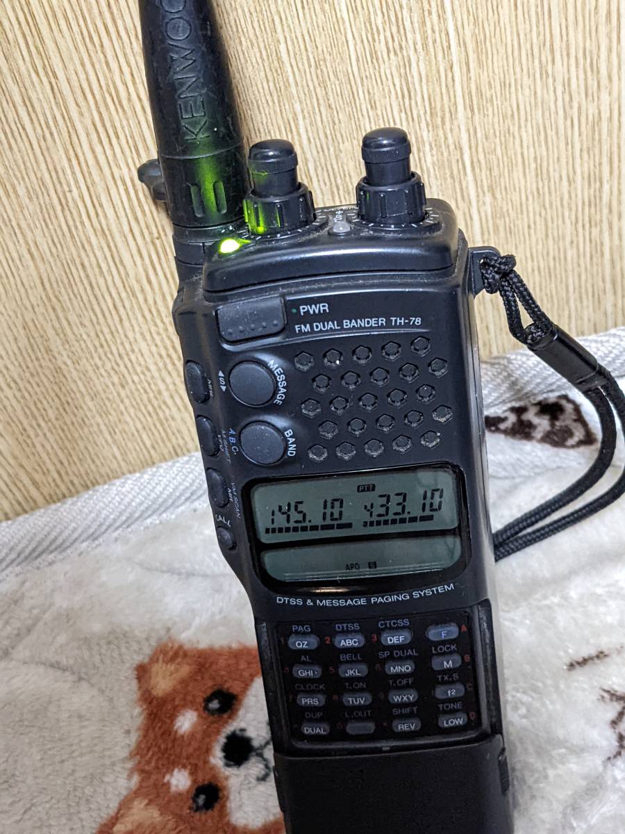 動作確認 KENWOOD TH-79 144/430MHzデュアルバンダー2台 Yahoo!オークション - KENWOOD TH-78 144/430MHz FM DUALBANDER