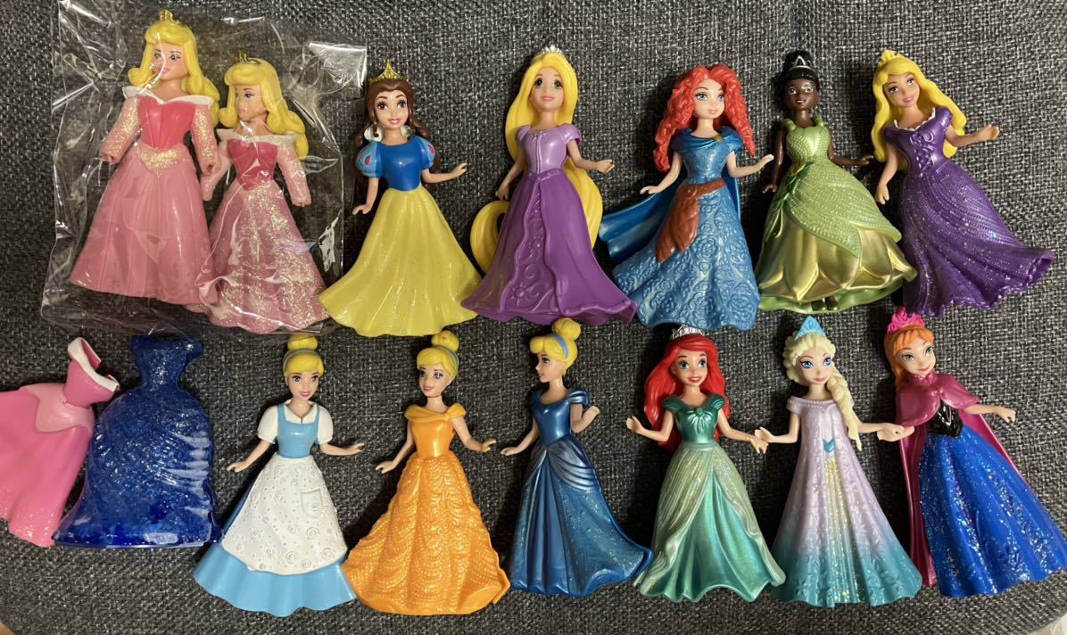 ディズニー プリンセス クリップ 人形 フィギュア ドレス セット 即発送可能 ディズニー プリンセス クリップ 人形 フィギュア ドレス セット 即発送可能