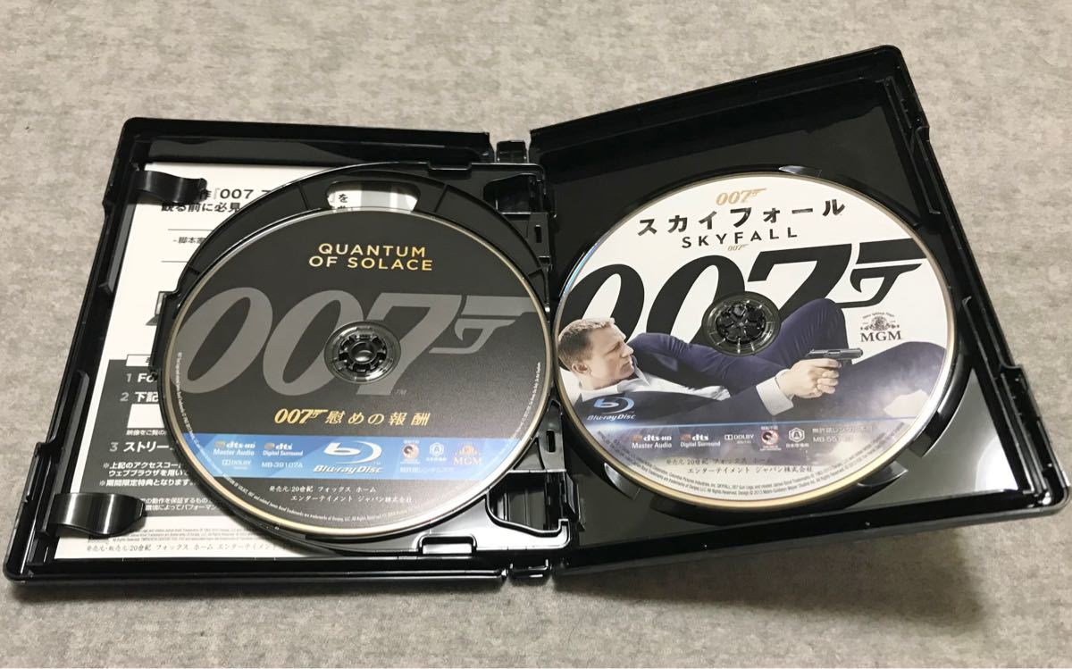 007 THE DANIEL CRAIG COLLECTION Blu-ray ダニエルクレイグ コレクション ブルーレイ 3枚組