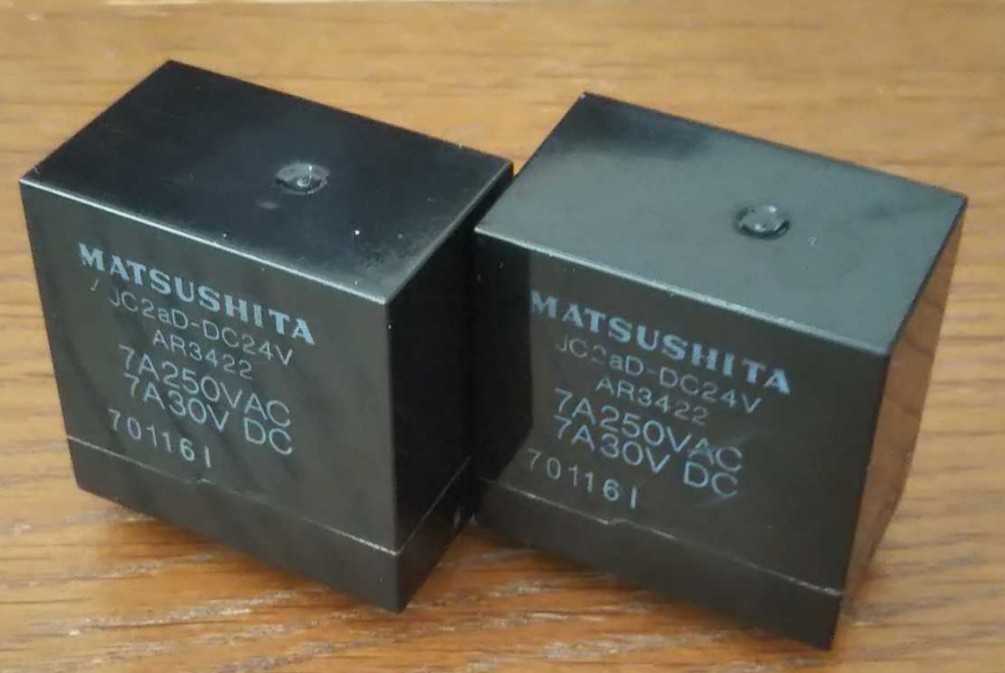 Yahoo!オークション - MATSUSHITA リレー JC2aD-DC24V AR3422 2 Yahoo!オークション - MATSUSHITA リレー JC2aD-DC24V AR3422 2