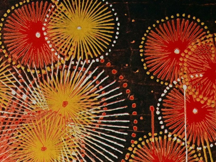 Yahoo!オークション - 【 山下 清「富田林の花火」リトグラフ Yahoo!オークション - 【 山下 清「富田林の花火」リトグラフ